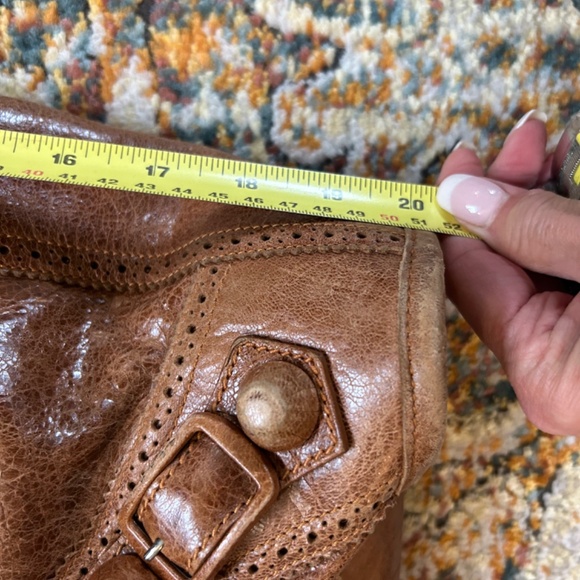 Balenciaga Weekender covered giant, brogue Cognac - Picture 2 of 16